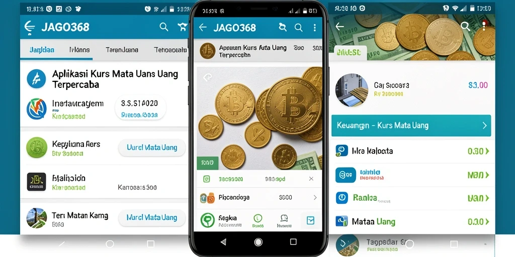 Antarmuka JAGO368 yang mudah digunakan untuk Kurs Mata Uang.