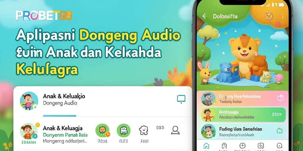 Antarmuka PROBET88 yang ramah anak dan mudah digunakan.