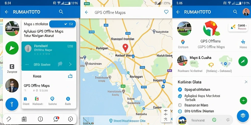 Tampilan antarmuka aplikasi RUMAHTOTO yang intuitif dan mudah digunakan.